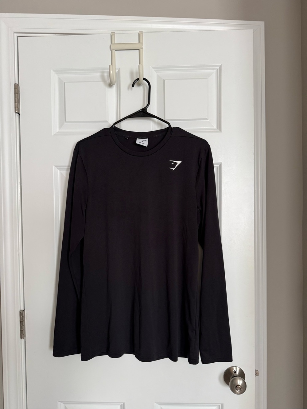 Gymshark Black Long Sleeve Training Tee